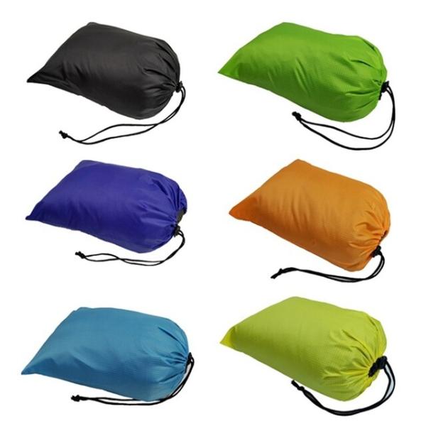 屋外キャンプハイキングトラベル収納バッグ超軽量防水水泳バッグ巾着ポーチ旅行キット