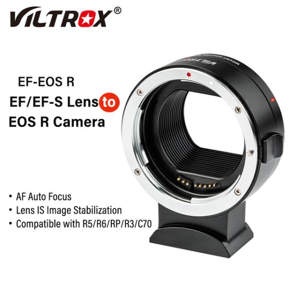 Viltrox-レンズアダプターEF-EOS r,canon eos rfマウントrp r3 r5c...