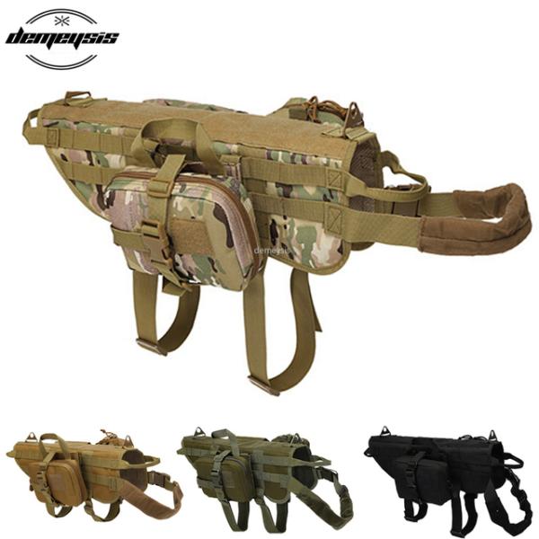 戦術的な犬のベスト,軍用犬の服,K9ハーネス,トレーニング,狩猟,