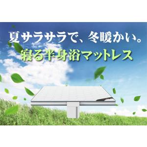 夏涼しく冬温かい 寝る半身浴マットレス Air...の詳細画像1