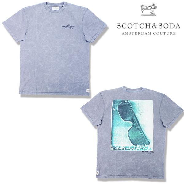 SCOTCH&amp;SODA  スコッチアンドソーダ Tシャツ 半袖 カットソー ジャン ミシェル バスキ...