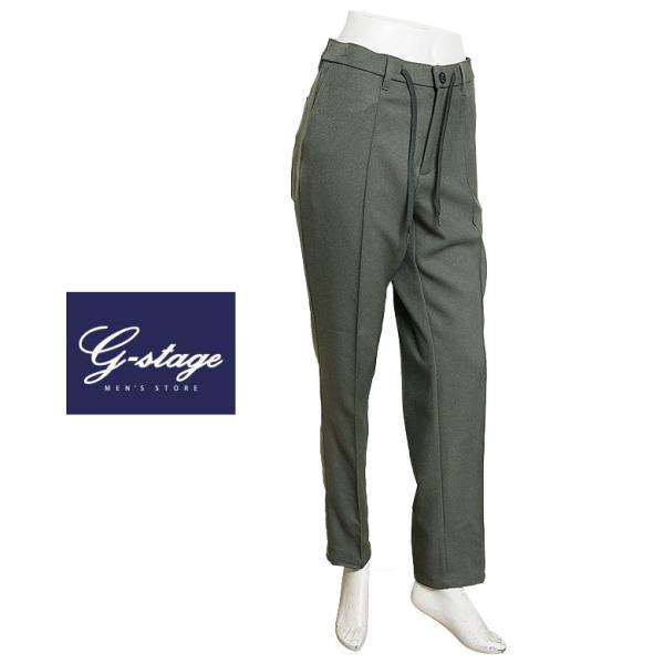 g-stage ジーステージ ウールライクカルゼストレッチ美脚パンツ スラックス ストレスフリー イ...