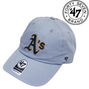 47 Brand フォーティーセブンブランド キャップ 帽子 ベースボールキャップ ATHLETICS アスレチックス オークランド CLEAN UP