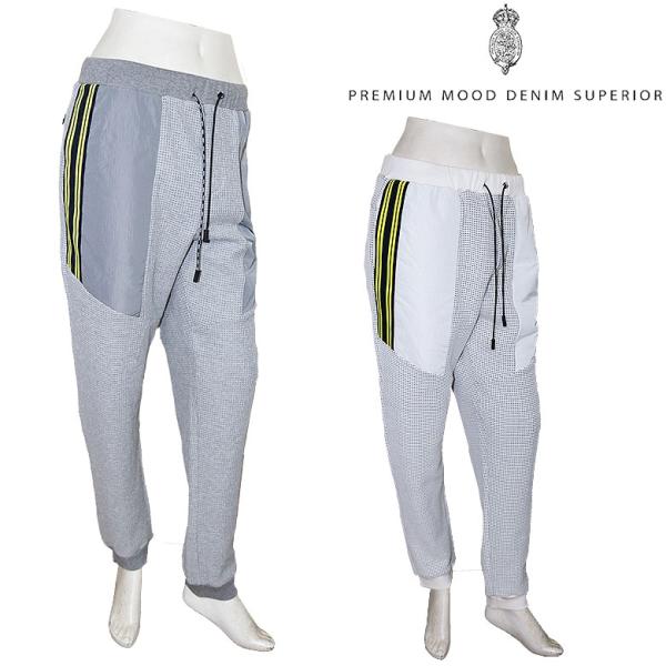 P.M.D.S. ピーエムディーエス ジャージーパンツ ジョガーパンツ ジョグ IOS ワッフル編み...