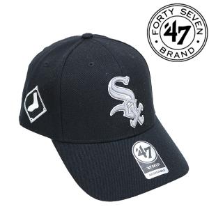 47Brand フォーティーセブンブランド キャップ CAP 帽子 MVP ライトサイドパッチ WHITESOX SURE SHOT ホワイトソックス シカゴ 定番 メンズ