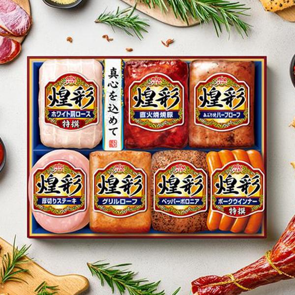 お歳暮 御歳暮 2025 ハム ギフト セット ロースハム 送料無料 丸大食品 {MV-507 煌彩...