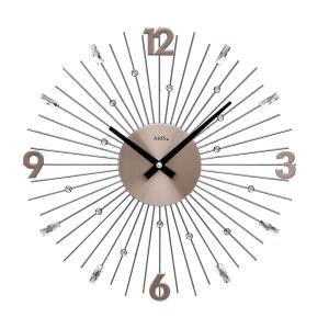 壁掛け時計 掛け時計 輸入時計 ダークグレー おしゃれ ギフト プレゼント 輸入インテリア ドイツ