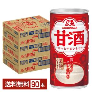森永製菓 甘酒 190g 缶 30本×3ケース(...の商品画像
