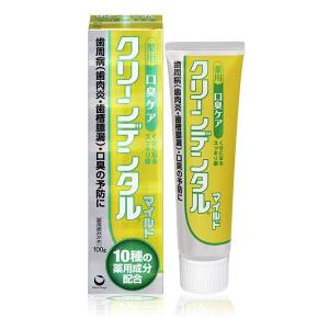 第一三共ヘルスケア クリーンデンタルM 口臭ケア 1本(100g)(メール便4点まで)｜d-fit