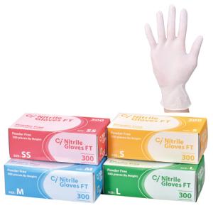 3000枚ニトリルグローブ S 300枚入×10箱 Ci ニトリルグローブ FT300 (パウダーフリー) SS / 1箱(約300枚) 爆買