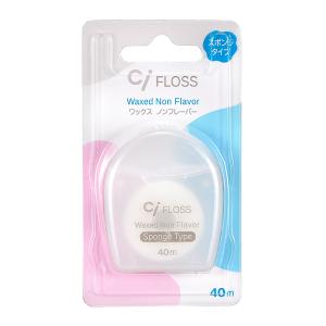Ciフロス スポンジタイプ ワックス・ノンフレーバー