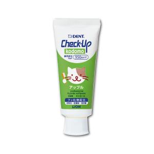 歯磨き粉 子供 ライオン DENT チェックアップ kodomo アップル(メール便7点まで)