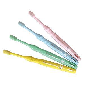 歯ブラシ 子供用 DENT.EX kodomo／14M(仕上げ磨き用・0〜6歳)(ウサギ)／２０本入...
