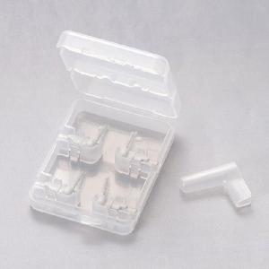 ルシェロ 歯間ブラシ SS替えブラシ(最少通過径：0.8mm〜/ホワイト) 4個入り1パック(メール便24点まで)