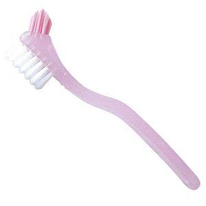 歯ブラシ Ci 軟性床用義歯ブラシS ミルキーピンク(メール便5点まで)