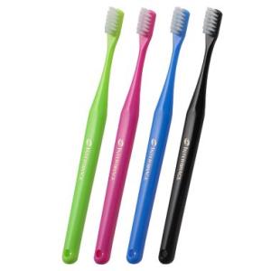 歯ブラシ オーラルケア 山型歯ブラシ インターブレイス ライトグリーン 1本(メール便30点まで)