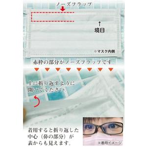 日本製 FUJIあんしんマスク ゆき色(ホワイ...の詳細画像4