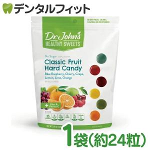 【クール便対象商品】Dr.John's クラシックフルーツ(6種) 1袋(約24粒入)   キャンディ 飴 キシリトール ドクタージョンズ ハードキャンディ｜d-fit