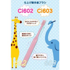 仕上げ磨き用歯ブラシ Ci603 20本 S(...の詳細画像2