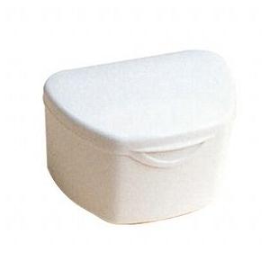 抗菌加工入れ歯ケース大 10個アイボリー(国産)