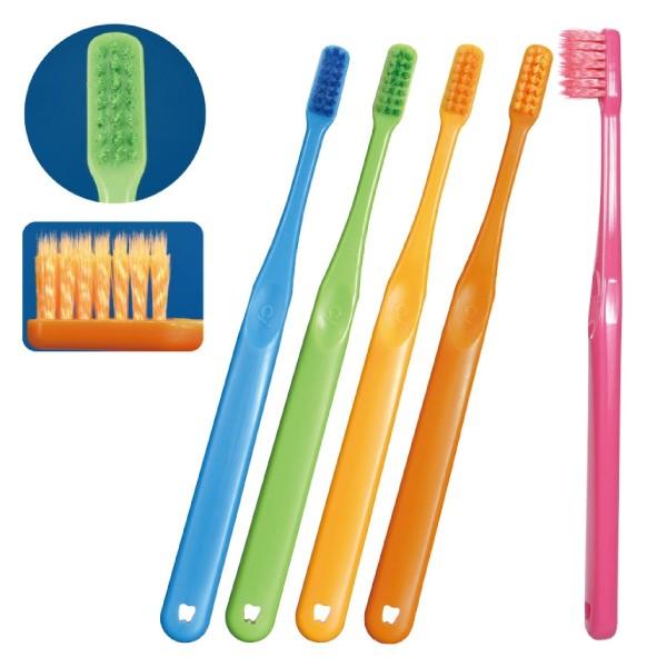 歯ブラシ Ci PRO PLUS (プロプラス) スパイラル Mふつう 5本入 エッジ毛(メール便6...