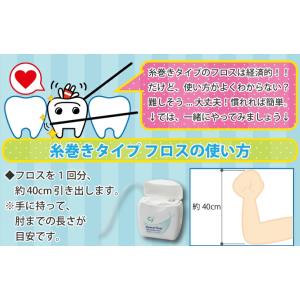 オーラルケア フロアフロス 250m 詰め替え...の詳細画像2