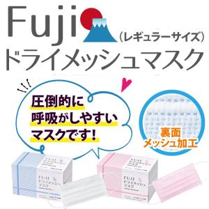 日本製 FUJI ドライメッシュマスク ホワイ...の詳細画像1