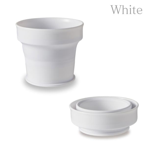 伊勢藤 小さくたためる携帯うがいコップ 1個 収納ケース付き（ホワイト)【ISETO うがいカップ ...