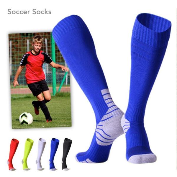 スポーツソックス 24.5-27cm メンズ 大人 サッカーソックス フットサル トレッキング ウォ...