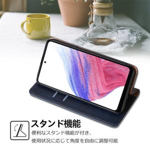GalaxyA53 手帳型 ベルトなし スマホ...の詳細画像3