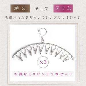 ハンガー ピンチハンガー ステンレス 洗濯 ク...の詳細画像5