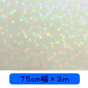 透明ホログラムシート マイクロスター 75cm×3mの商品画像