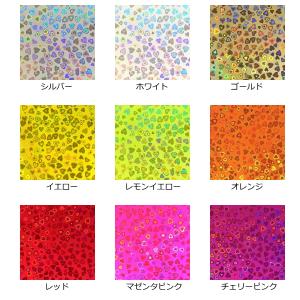 ホログラムシート(シールタイプ) ハート 30...の詳細画像1