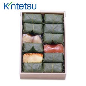 ○奈良店取扱い商品 「柿の葉すし本舗たなか」 柿の葉すし三種詰合せ