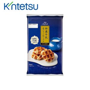 食品 セール  丸中製菓 生クリームワッフル-[L]glm まとめ買い お得｜d-kintetsu-ec