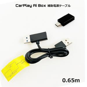 ottocast 二股ケーブル Y字ケーブル 電源補助ケーブル USBケーブル 2