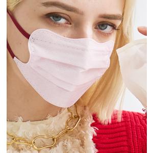 D.masque［ピンク×バーガンディレッド］5枚入り For Ladies'