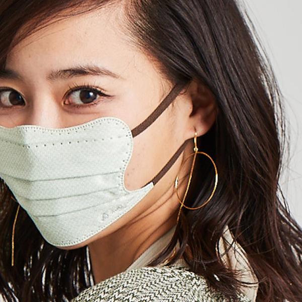 【5のつく日限定！ポイント15倍！】D.masque［ピスタチオ × アンバーブラウン］5枚入り F...