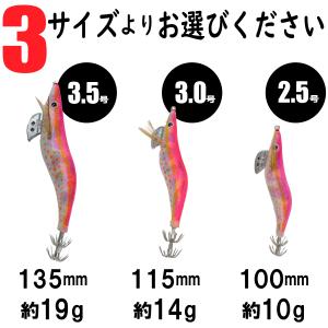 エギ エギング10点 餌木 イカ釣り 3.5号...の詳細画像3