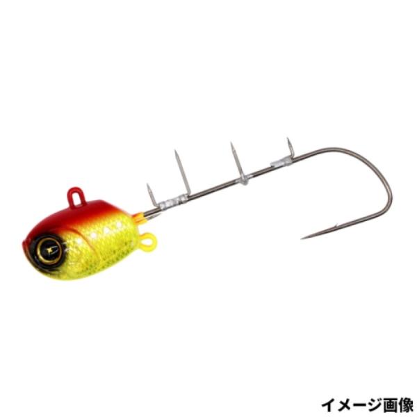 【在庫あり お買得品】 瞬貫船太刀魚テンヤ 誘い速掛フッ素フック 60号 No.3 アカキン網目夜光...