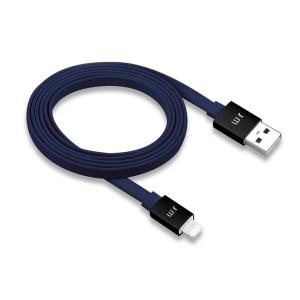 フォーカルポイントコンピュータ AluCable Flat (1.2m) ブラック (ケーブル:ネイビー) JTM-OT-000013の商品画像