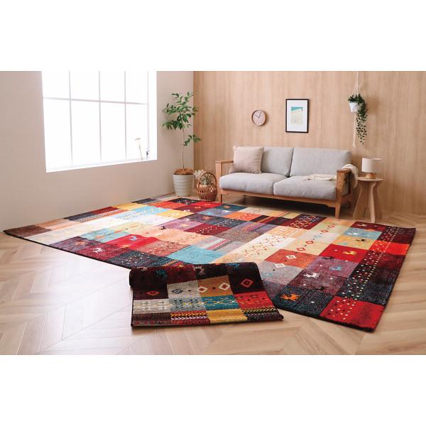 トルコ製ウィルトンラグセット フォリアRE330+80