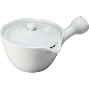 松尾利光作 白磁急須桜 有田焼 和陶器 9804373 代引不可 : リコメン堂