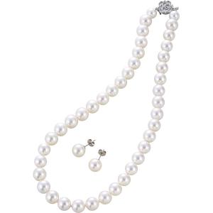 カンサイセレクション 花珠貝パールネックレス2色セット S29001