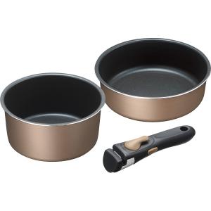 ブラナーノII 着脱ハンドル鍋2点セット MB-2438