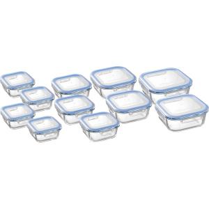 レッシュ 耐熱ガラス容器8点セット ME-7403 : Drink&Dream D-Park