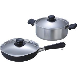 ラ・ベットラ ステンレス鍋4点セット(ツール付) 鍋 セット キッチン