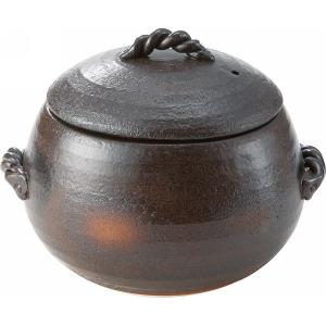 萬古焼 栗形ごはん鍋 3合炊 420‐595