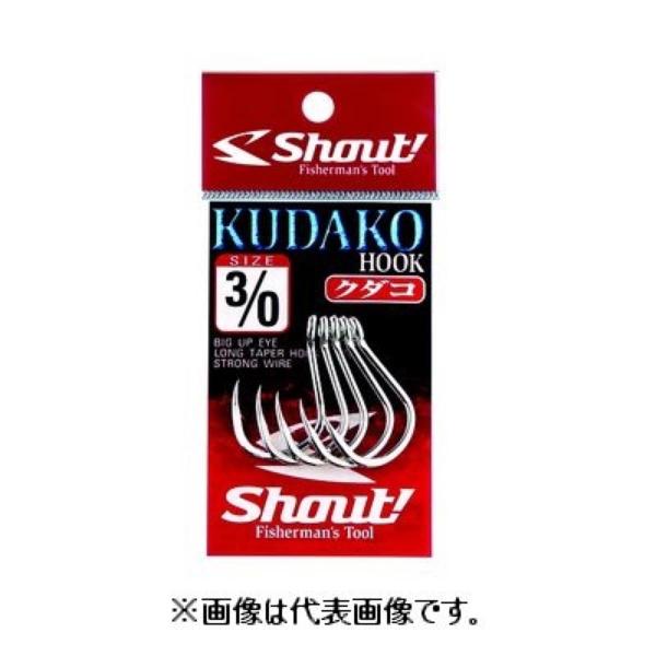 シャウト(Shout!) クダコ(KUDAKO) 06-KH 4/0 ブラック　【ネコポス・メール便...