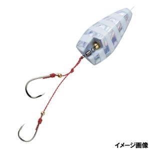 無双真鯛 貫撃遊動テンヤ SE105 15号 7.ケイムラゼブラグロー　[一つテンヤ]